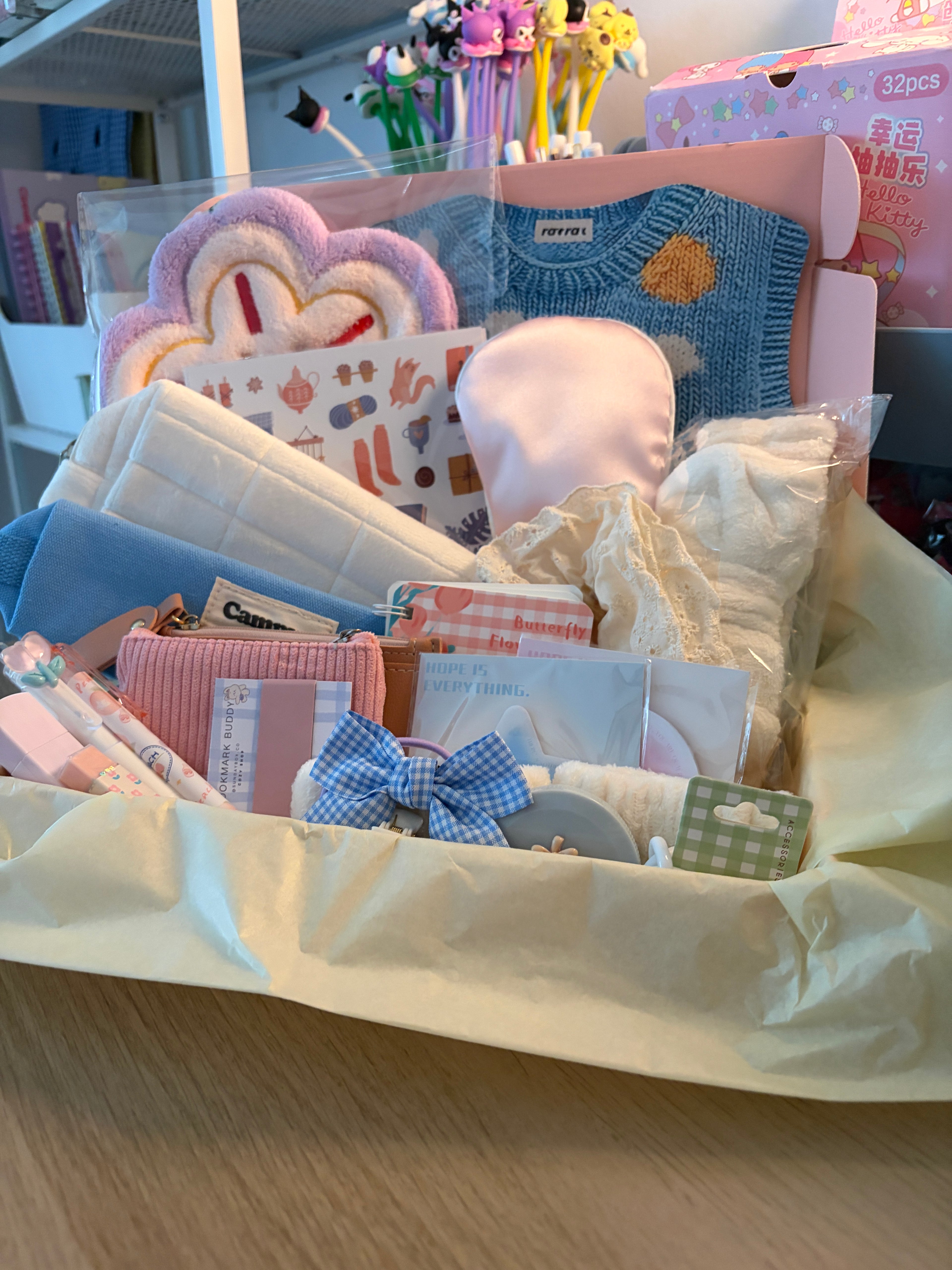 Lucky Scoop cozy, con pocos o ningún personaje. 