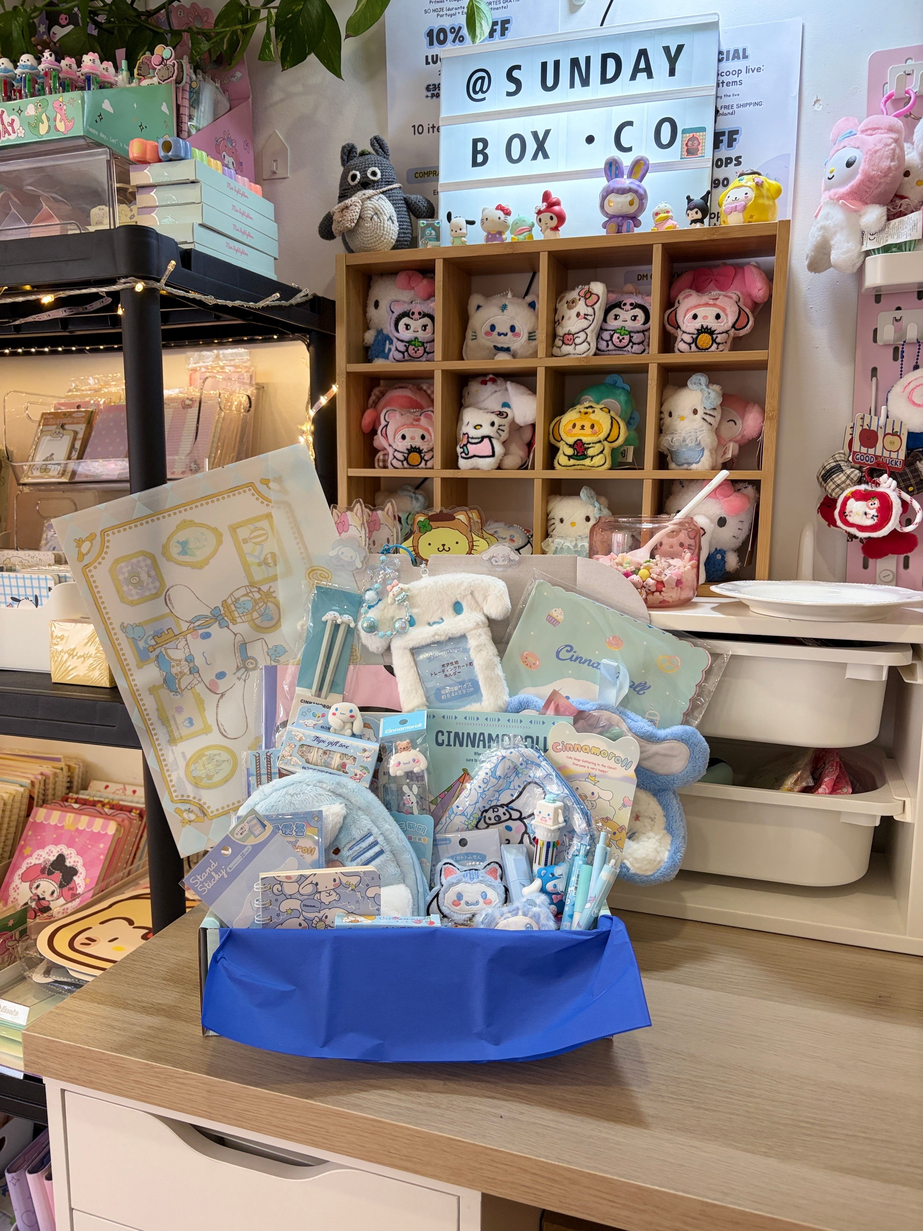 CS-02 / Cinna — Cleaning Shelf + Gacha