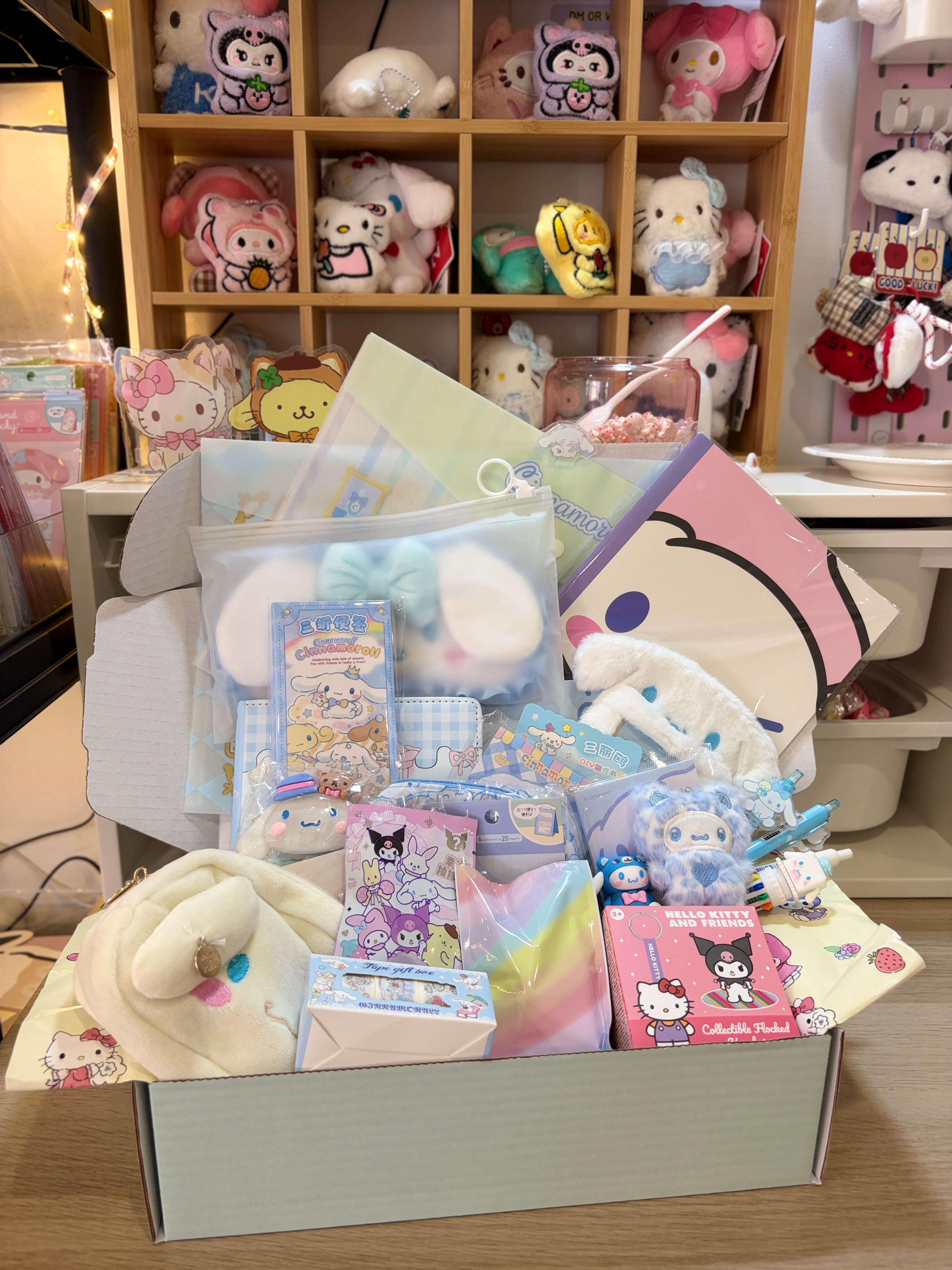 CS-02 / Cinna — Cleaning Shelf + Gacha