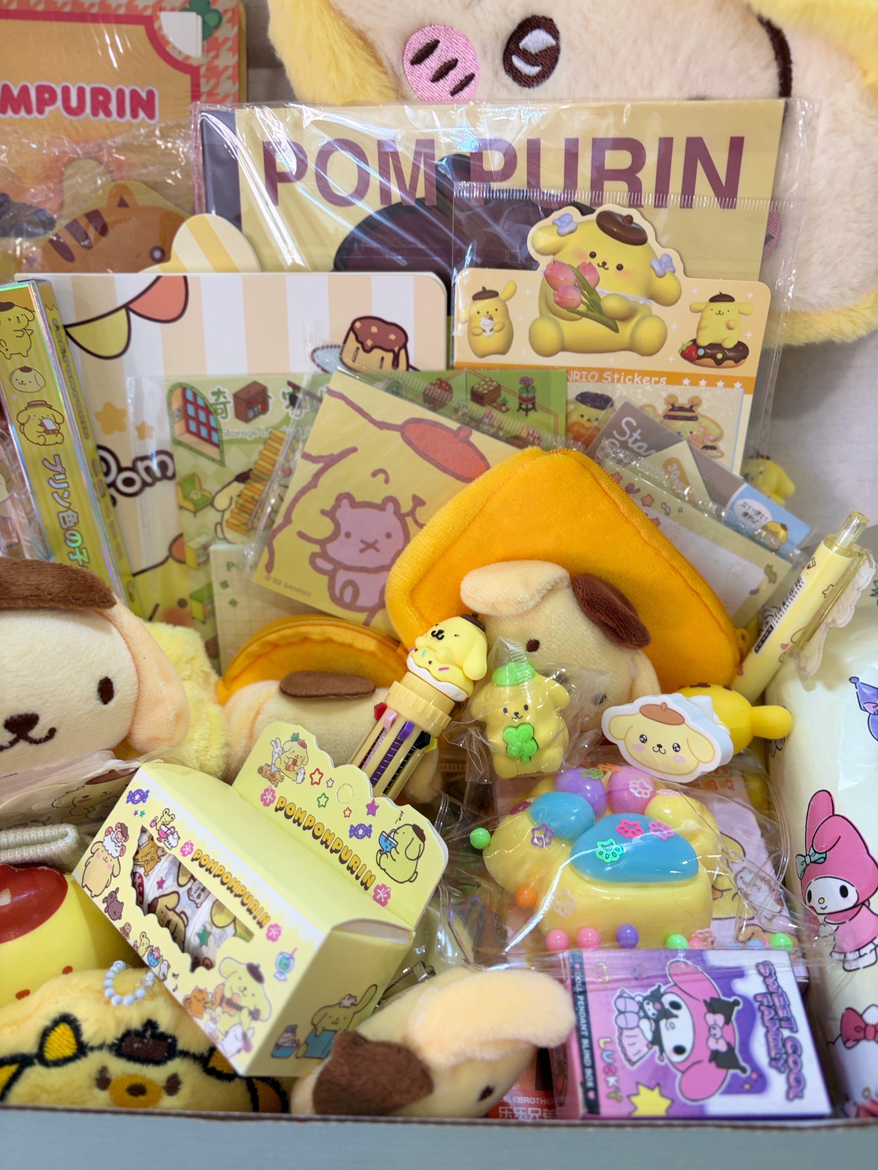 CS-03 / Pompompurin — Cleaning Shelf + Gacha